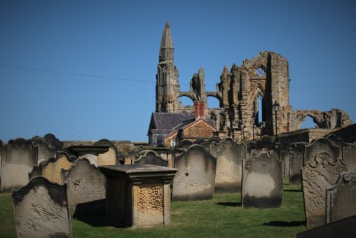 Whitby Abbey Graveyard